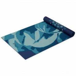 Gaiam Premium Reversible Kaleidoscope Sea Yoga Mat (6mm)