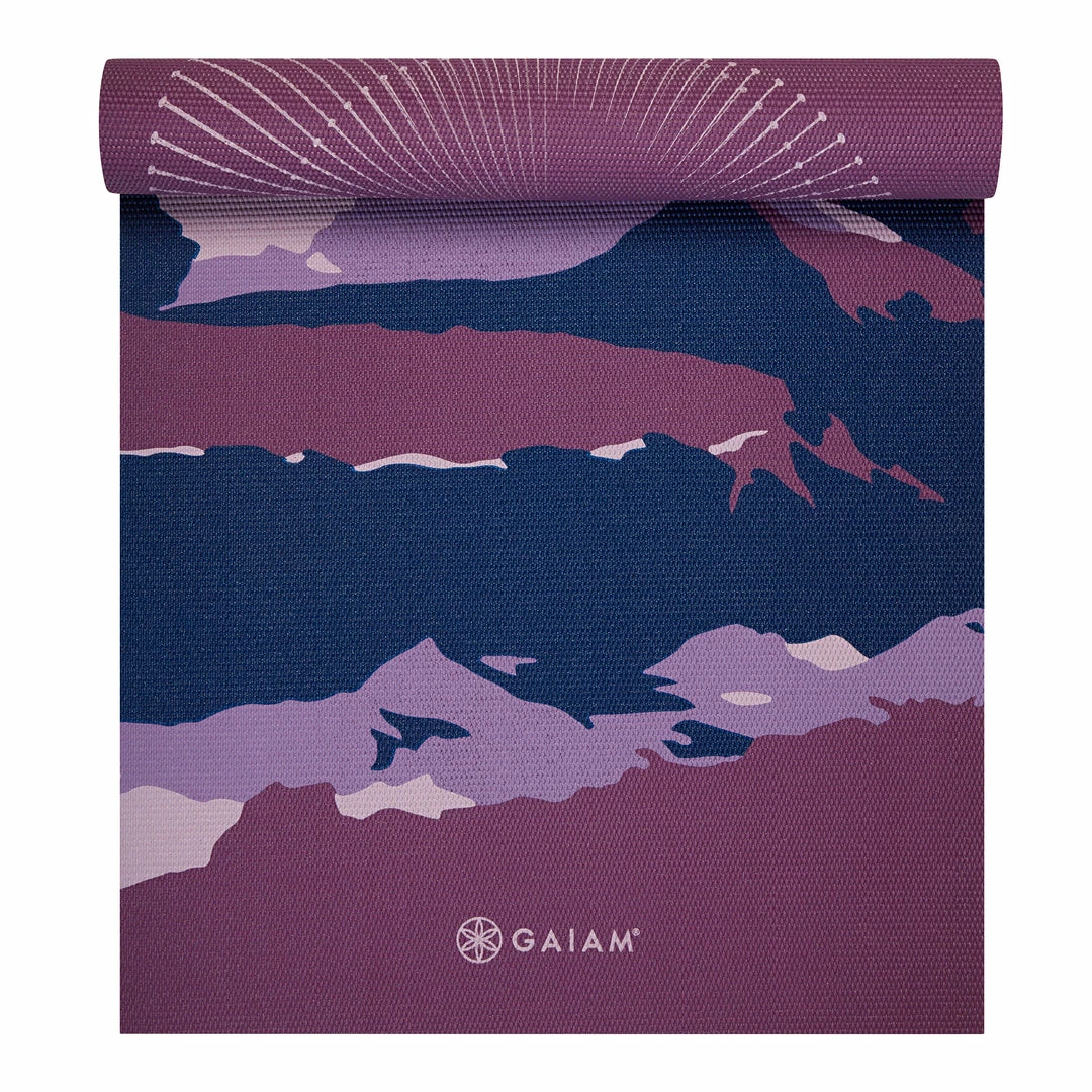 Wholesale π Gaiam Premium Reversible Peaceful Salutation Yoga Mat (6mm) π 1 Gaiam Premium Reversible Peaceful Salutation Yoga Mat (6mm)