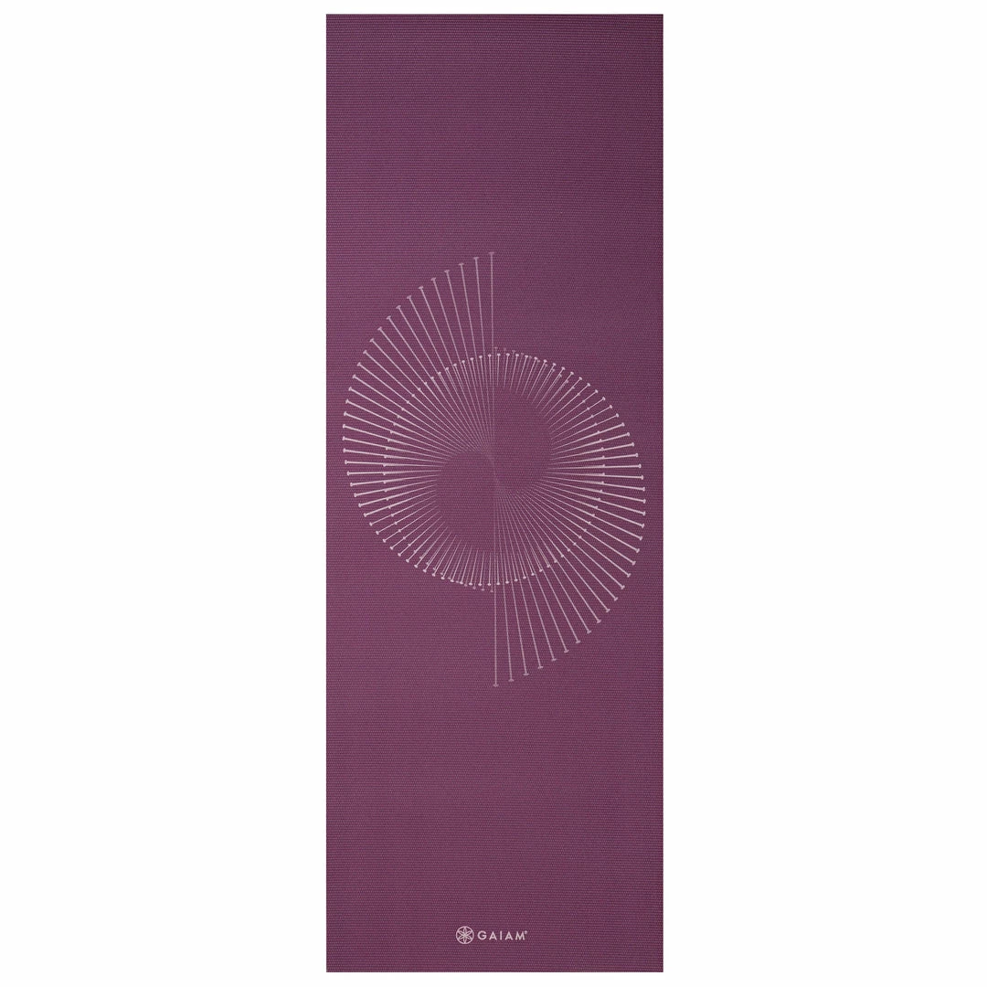 Wholesale π Gaiam Premium Reversible Peaceful Salutation Yoga Mat (6mm) π 6 Gaiam Premium Reversible Peaceful Salutation Yoga Mat (6mm)