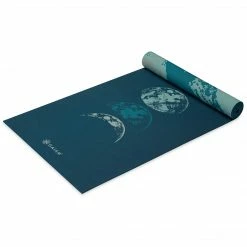 Gaiam Premium Reversible Lunar Wave Yoga Mat (6mm)