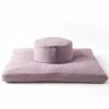 Halfmoon Sit Set: Mod Meditation Cushion + Zabuton