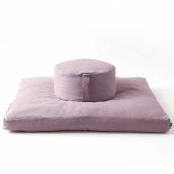 Halfmoon Sit Set: Mod Meditation Cushion + Zabuton