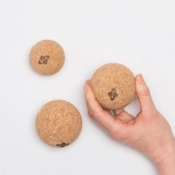 Halfmoon Cork Massage Ball Trio Yoga Gear