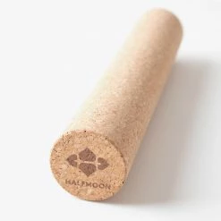 Halfmoon Natural Cork Massage Roller Yoga Gear