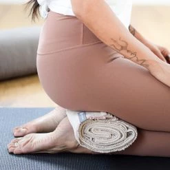 Halfmoon Cotton Yoga Blanket