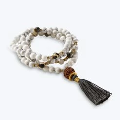 Accessories Silver & Sage Sacred Breath Mala