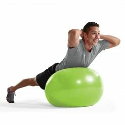 Gaiam Home Gym Essentials Restore Strong Back Stability Ball Kit (65cm)