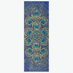 Gaiam Yoga Mats Premium Sapphire Feather Yoga Mat (6mm)