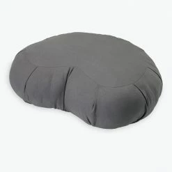 Gaiam Premium Zafu Crescent Meditation Cushion