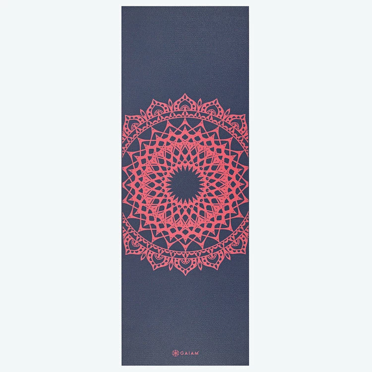 Wholesale π₯ Gaiam Yoga Mats Navy Fleur Marrakesh Yoga Mat (4mm) π 2 Gaiam Yoga Mats Navy Fleur Marrakesh Yoga Mat (4mm)