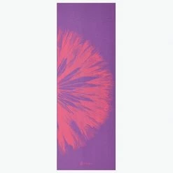Gaiam Reversible Dandelion Roar Yoga Mat (6mm) Yoga Mats