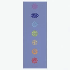 Gaiam Chakra Print Yoga Mat (4mm) Yoga Mats