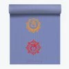 Gaiam Chakra Print Yoga Mat (4mm) Yoga Mats