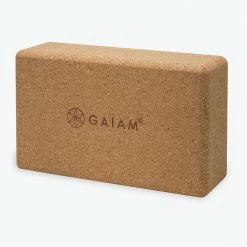 Gaiam Yoga Gear Cork Yoga Brick