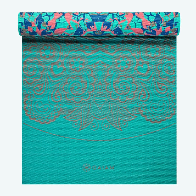 Promo β Gaiam Yoga Mats Reversible Kaleidoscope Yoga Mat (6mm) π₯° 4 Gaiam Yoga Mats Reversible Kaleidoscope Yoga Mat (6mm)