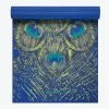 Gaiam Yoga Mats Premium Sapphire Feather Yoga Mat (6mm)