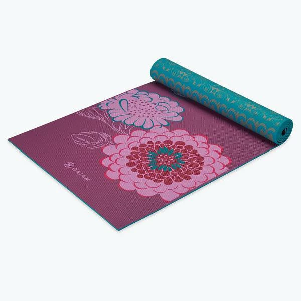 New π Gaiam Reversible Kiku Yoga Mat (6mm) π― 3 Gaiam Reversible Kiku Yoga Mat (6mm)
