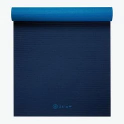 Gaiam Premium Longer/Wider 2-Color Yoga Mats (6mm)