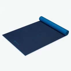 Gaiam Premium Longer/Wider 2-Color Yoga Mats (6mm)