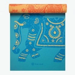 Gaiam Yoga Mats Reversible Elephant Yoga Mat (6mm)