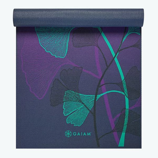 Best Sale π― Gaiam Premium Lily Shadows Yoga Mat (6mm) Yoga Mats π 1 Gaiam Premium Lily Shadows Yoga Mat (6mm) Yoga Mats