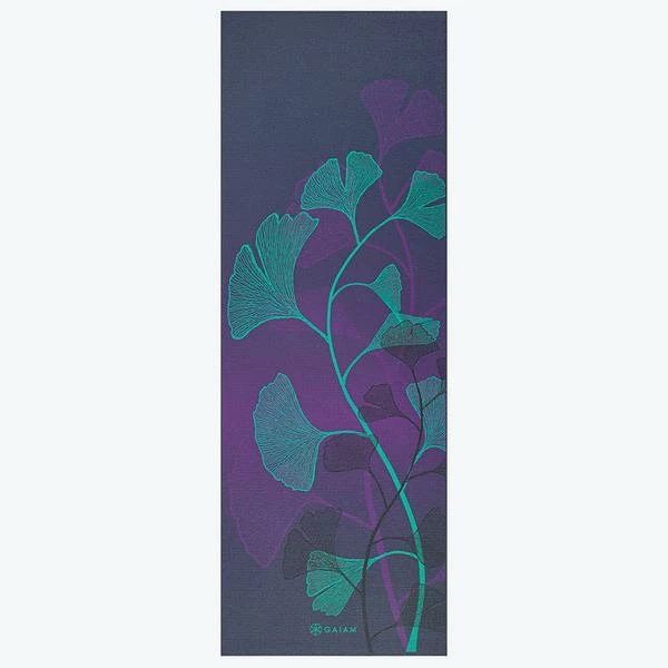 Best Sale π― Gaiam Premium Lily Shadows Yoga Mat (6mm) Yoga Mats π 2 Gaiam Premium Lily Shadows Yoga Mat (6mm) Yoga Mats