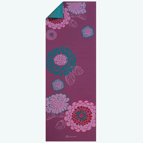 New π Gaiam Reversible Kiku Yoga Mat (6mm) π― 2 Gaiam Reversible Kiku Yoga Mat (6mm)
