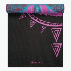 Gaiam Yoga Mats Reversible Be Free Yoga Mat (6mm)