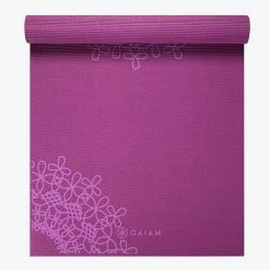 Gaiam Medallion Yoga Mat (4mm)
