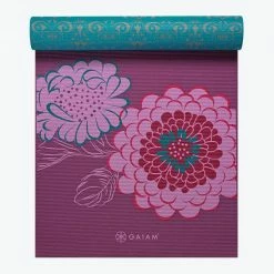 Gaiam Reversible Kiku Yoga Mat (6mm)